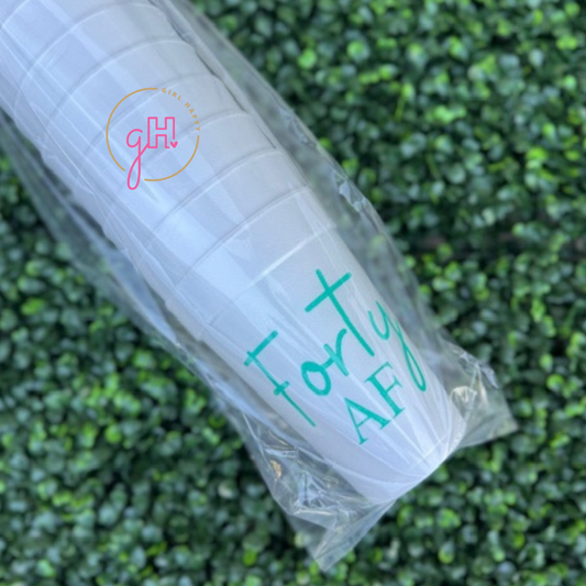 40 AF Styrofoam Cup